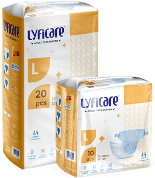 Lyficare Adult Tape Diaper